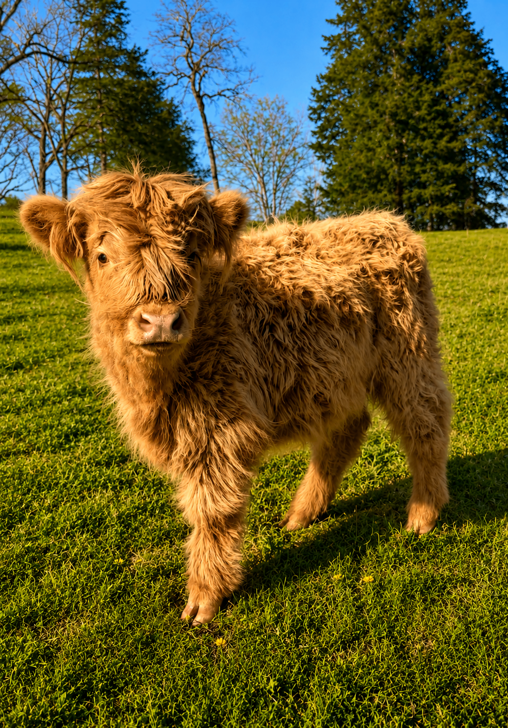 Poppie, a Scottish Highland cow